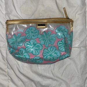 Preowned clear cosmetic bag Simply Southern